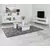 Hanah Home Komoda Paris 180x80x40cm Belo-Srebrna