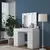 Hanah Home Sto za šminkanje 120x81,6x44,5cm Beli