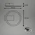 Briloner 3778-015 - LED stropna svetiljka FRAME LED/5W/230V prečnik 20 cm crna