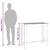Vidaxl Vrtna barska miza 120x60x105 cm trden akacijev les
