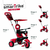 Smart Trike tricikl Vanilla - Red