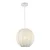 Luster na sajli DANA 1xE27/15W/230V, prečnik 25 cm, bela