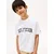 TOMMY HILFIGER Majica temno modra/bela