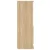 Visoka komoda hrasta sonome 60x35,5x103,5 cm konstruiranog drva