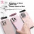 Divi Maska za mobilni telefon iPhone 15, Roze