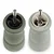Set of 2 salt and peppercorn grinders, 18 cm, Amboise Z, Fern&Sage -