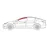 HEKO Citroen C-Crosser/Peugeot 4007 Bočni Vetrobran Za Model Sa 5-Ro Vrata (Prednji) 2007G.-