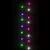 Kompaktna LED traka s 400 LED žarulja pastelna šarena 13 m PVC