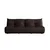 Atelier del Sofa Trosed Bocek, 210x100x80cm, Braon