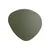Zidna svetiljka STONE 2xG9/8W/230V 30x39 cm zelena