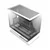 darkFlash Ohišje za računalnik DARKBLASH F1 + 6 ARGB ventilatorjev (belo)