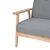 2-dijelni set sofa od tkanine svjetlosivi
