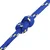 vidaXL Večnamenska uporabna vrv 18 mm 25 m Modra PP