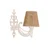 Opviq Zidna lampa Gloria Hazeran , 15x10x13cm, IP20, Bež-bela