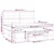 Vidaxl Box spring postelja z vzmetnico siva 200x200 cm umetno usnje
