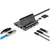 shumee Stojalo za tablico/telefon Hub 4smarts 7v1 DeX 2xUSB-C/2xUSB-A/HDMI/SD/MicroSD/RJ45