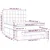 Vidaxl Box spring posteljni z vzmetnico črn 140x190 cm blago