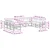 Set vanjskih sofa 9 kom. Prirodna i antracit