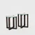 Hanah home Klub sto Amalfi 40x45x40cm Antracit