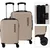 ProWorld Komplet potovalnih kovčkov KO-DG4700150 2 pcs dark gray
