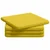 Jastučići za sjedenje 4 pcs Svijetlo žuta 40 x 40 x 3 cm