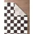 Rjava/kremno bela preproga 120x170 cm Grida – ESTE