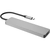 Proove IRON LINK 7v1 vozlišče Type-C, 2x Type-C, 2x USB 3.0, HDMI, bralnik SD/TF, aluminij, za vse operacijske sisteme