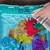 Baby Einstein Podloga za vodo 40x40 cm Sensory Splash 0m+