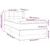 vidaXL Box spring postelja z vzmetnico modra 90x200 cm blago
