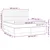Vidaxl Box spring postelja z vzmetnico temno siva 160x200 cm blago