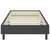 Vidaxl Posteljni okvir boxspring sivo blago 100x200 cm