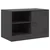 TV ormarići 2 kom crni 67 x 39 x 44 cm čelični
