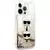 Maska za telefon Karl Lagerfeld Hc Liquid Glitter 2 Heads za iPhone 14 Pro 6.1 zlatna (KLHCP14LKICGLD)