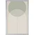 Plakat kaki mavrični lok Mid-Century - 20x30 white