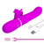 Pretty Love Ridgely Twinkled Tenderness 4in1 Tapping & Rolling Rabbit Vibrator Pink