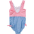 PLAYSHOES Enodelne kopalke Krebs, roza