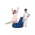 Atelier del Sofa Lazy bag Plavi