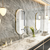 HANAH HOME Ogledalo Riors Transparent Gold