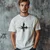 Camiseta Majica sa štampanim printom Cam 412, Muška, Prljavo Bela