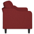 vidaXL Trosed vinsko rdeč 180 cm blago