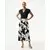 Mexx Ženska suknja MF007401361W, Midi, Belo-crna