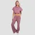 GymBeam Women‘s Relay Cropped Hoodie Haze