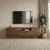 Hanah Home TV komoda Rivoli, 160 cm, orah Milano / crna