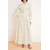 Trendyol Modest Ženska haljina Tctss26Eb00071, Krem