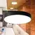 Braytron LED plafonjera BRY-BLADE-SR-OKRUGLA-CRNA-45W-RMT