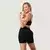 GymBeam Women‘s NEO Seamless Shorts Black