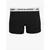 JACK & JONES Boksarice Solid črna / bela