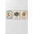 Wallity Slika 3Dartsoho127, 3 dela, 33 x 48 cm