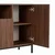 Hanah Home komoda Rialto, 160 cm, orah Milano / crna