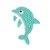 GRAINE CREATIVE Nalepke diamantno slikanje Delfin